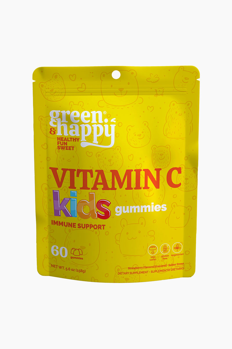 Refuerzo inmunitario infantil: gomitas de vitamina C y zinc 