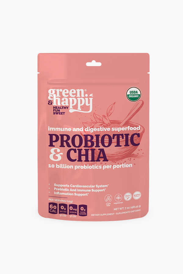 Probiótico y chía Green & Happy 