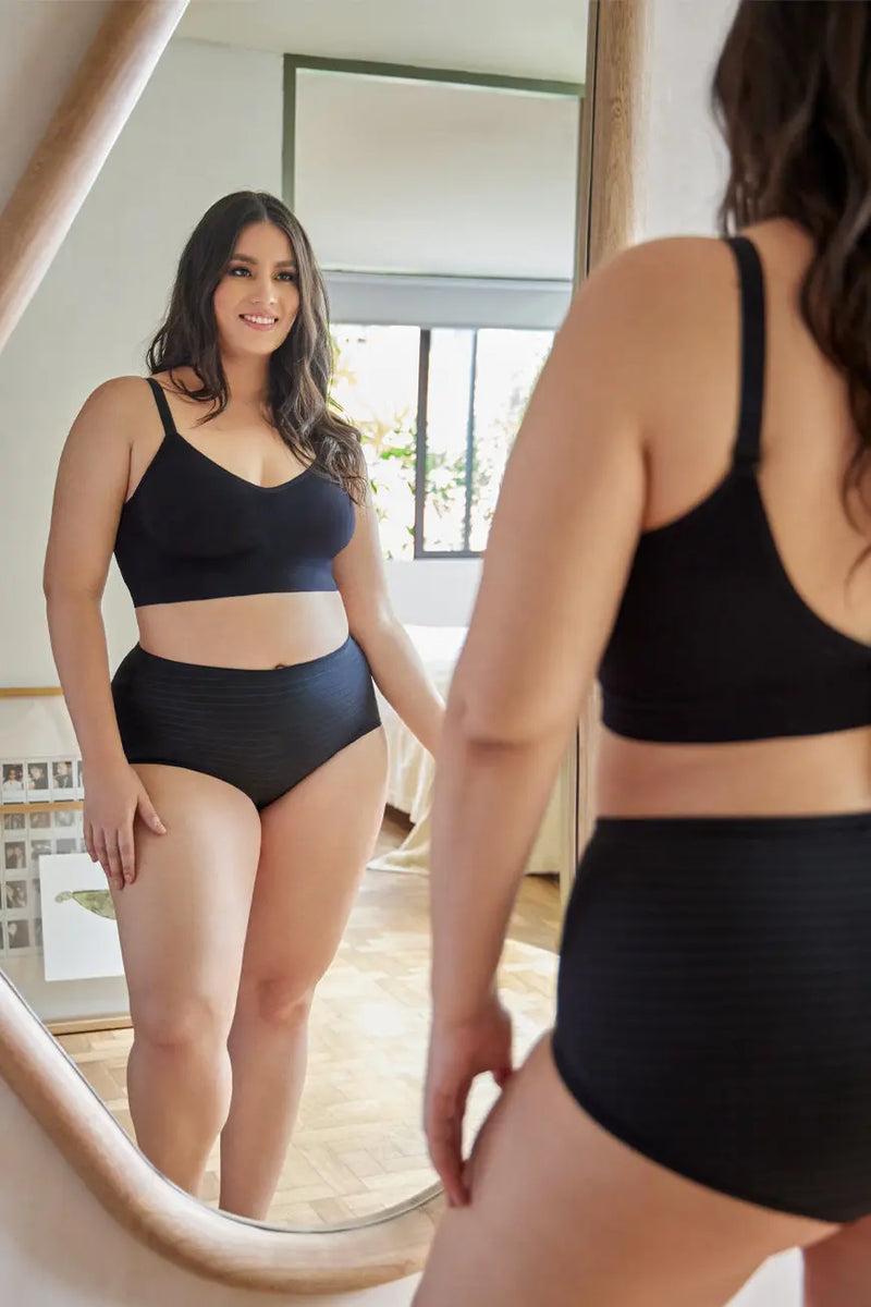 Daily Striped Brief Curveez