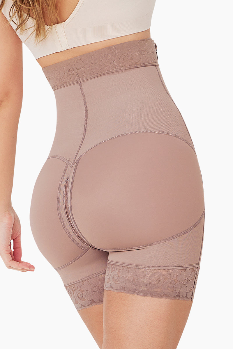 Pure Shape Thong shapewear in black with seamless design 